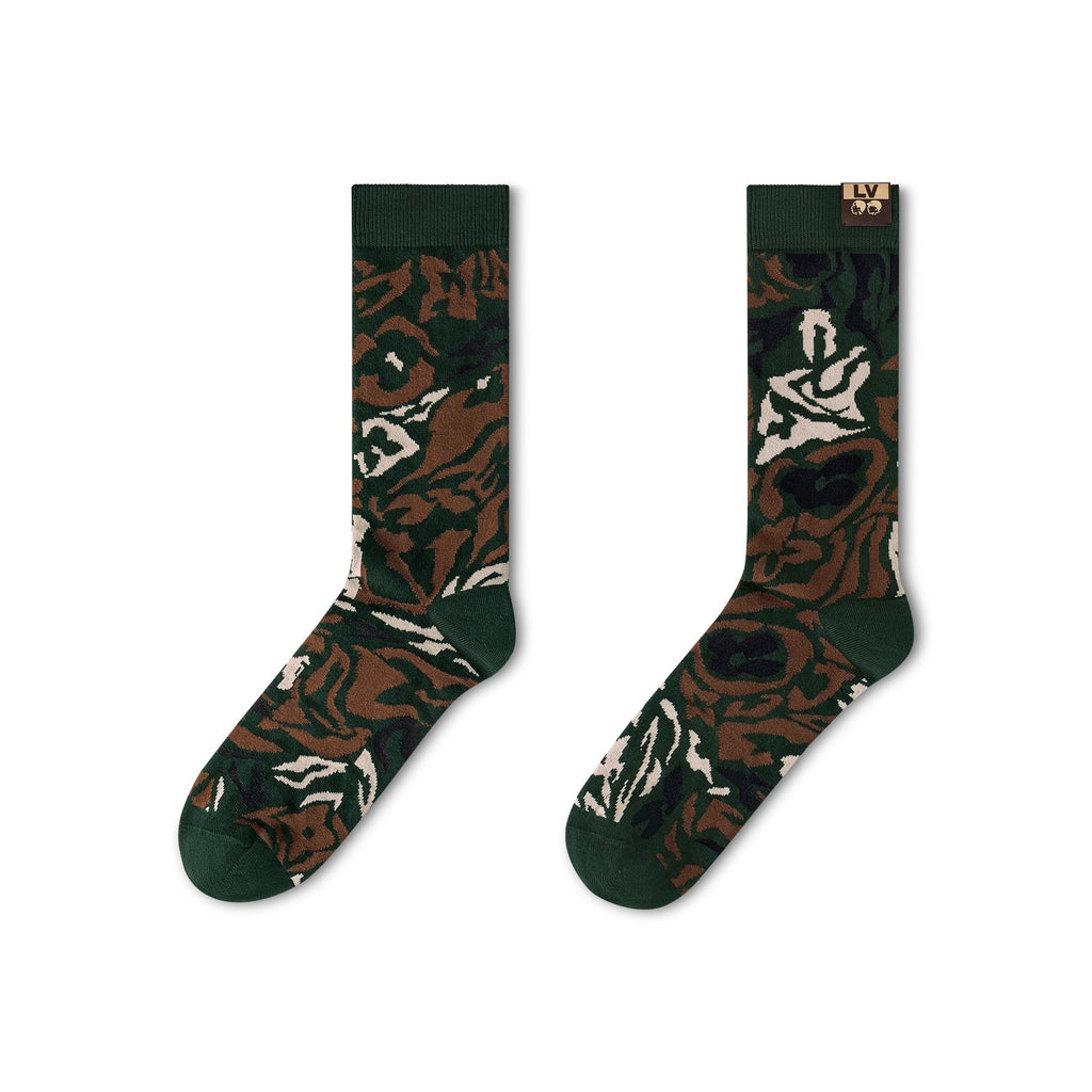 LV Camo Socks