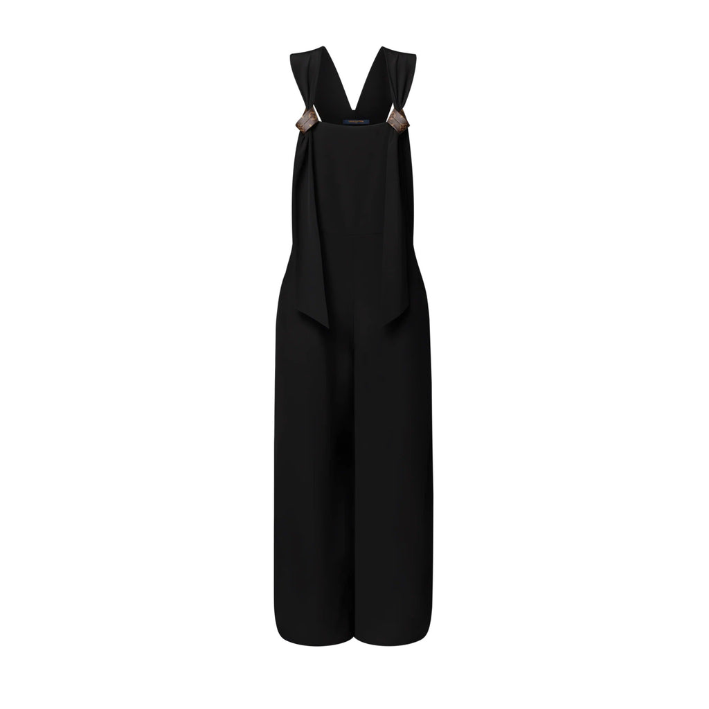 Monogram Knot Overalls
