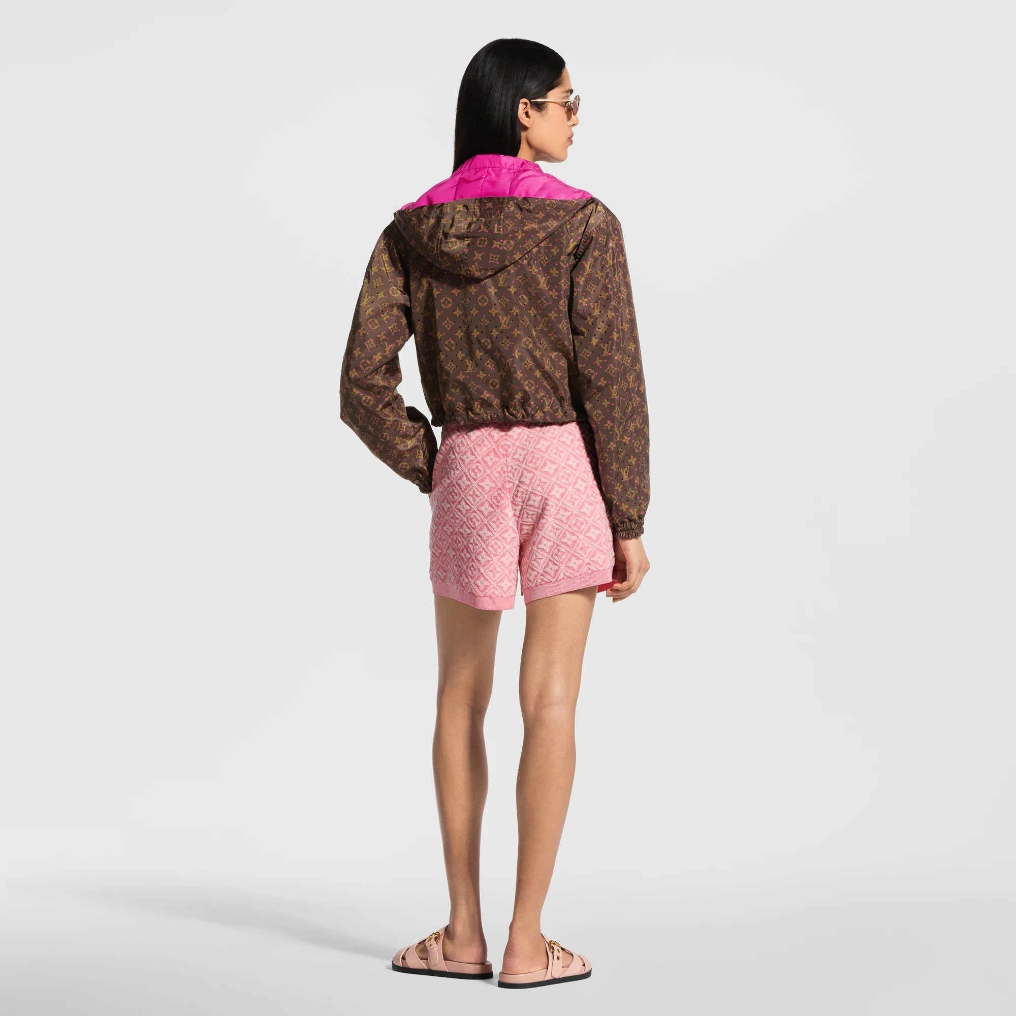 Perforated Monogram Jacket