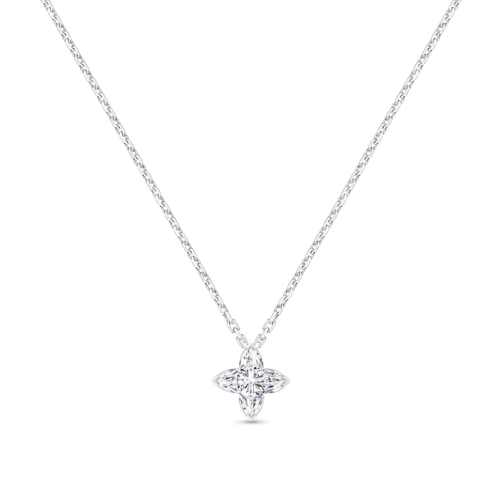 LV Diamonds Pendant, LV Monogram Star cut