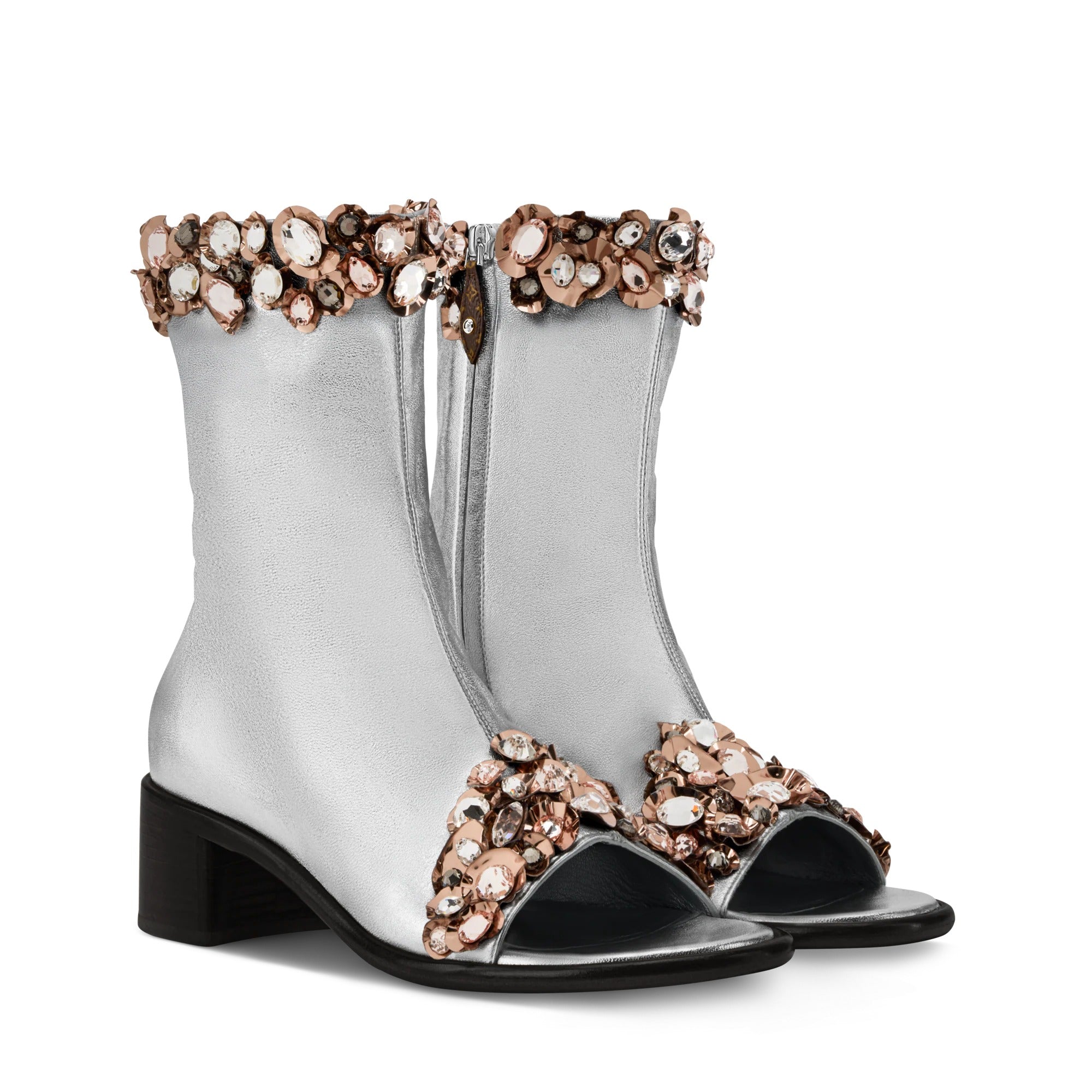 Talisman Open Toe Ankle Boot