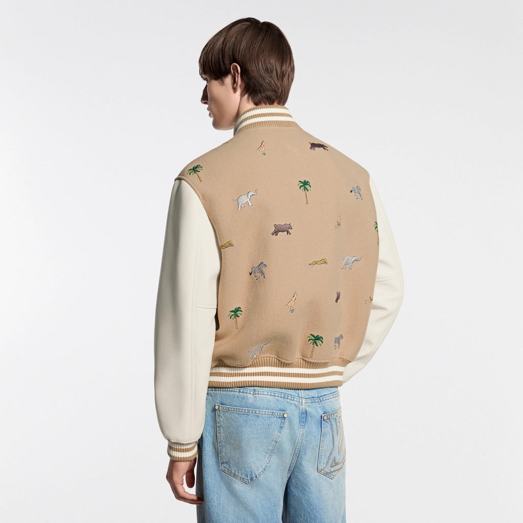LV x The Darjeeling Limited Embroidered Varsity Blouson