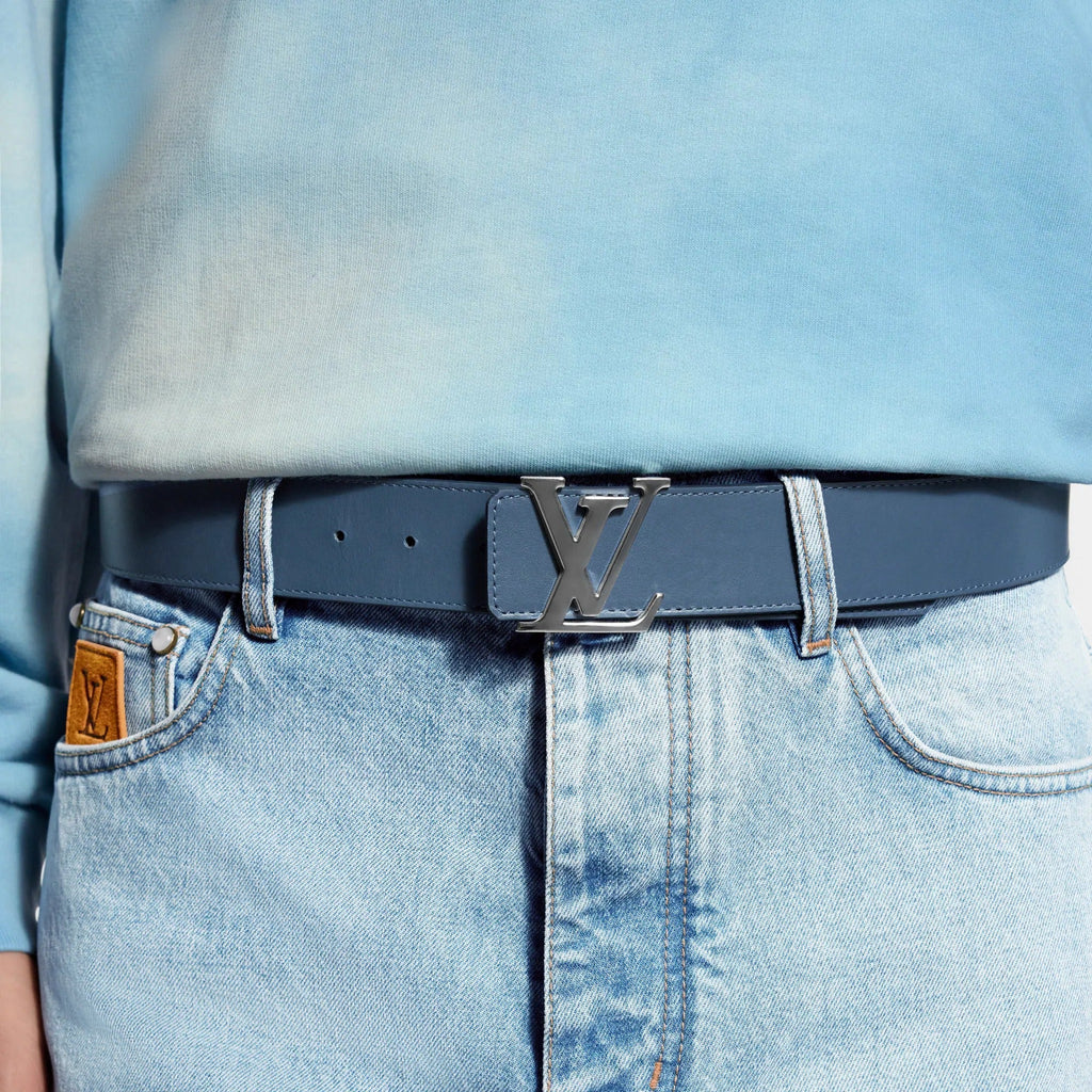 LV Initiales Monogram Pigment 40mm Reversible Belt
