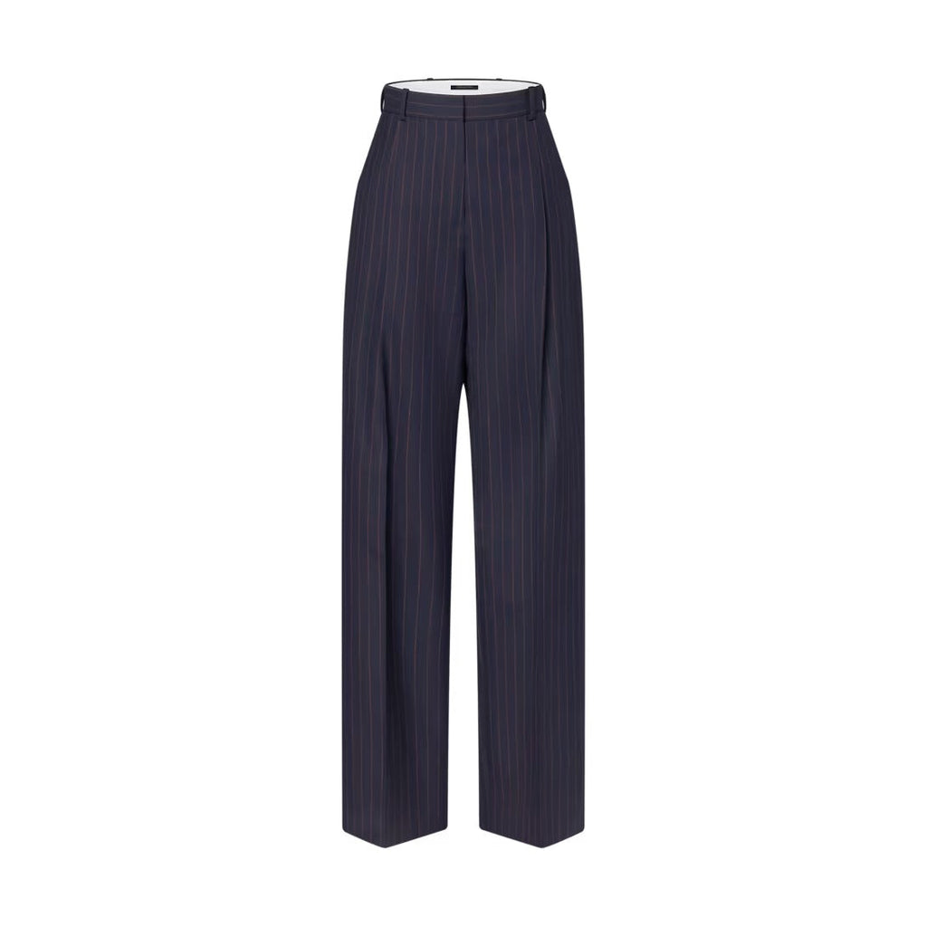 Pinstriped Tailored Pants