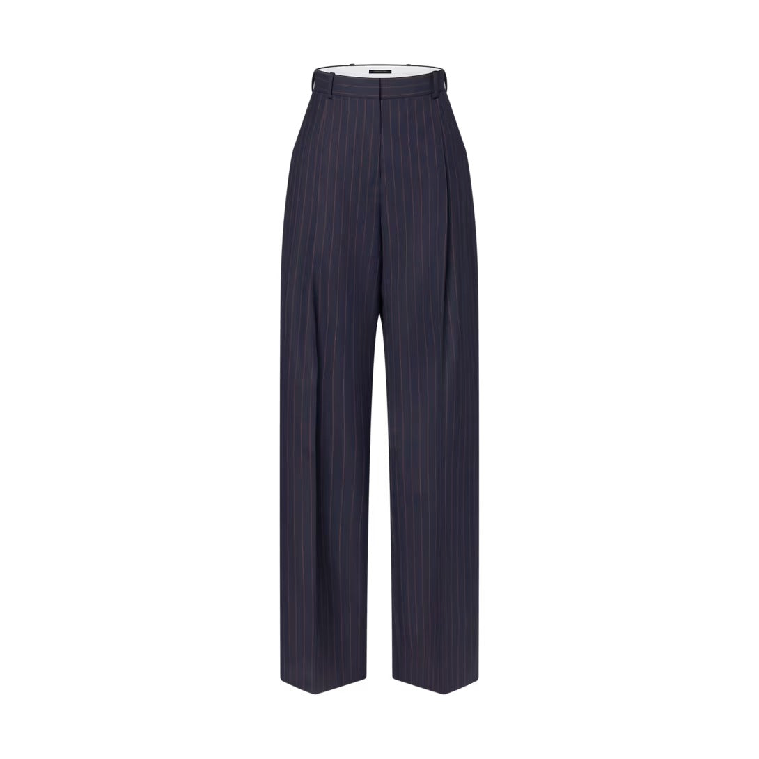 Pinstriped Tailored Pants