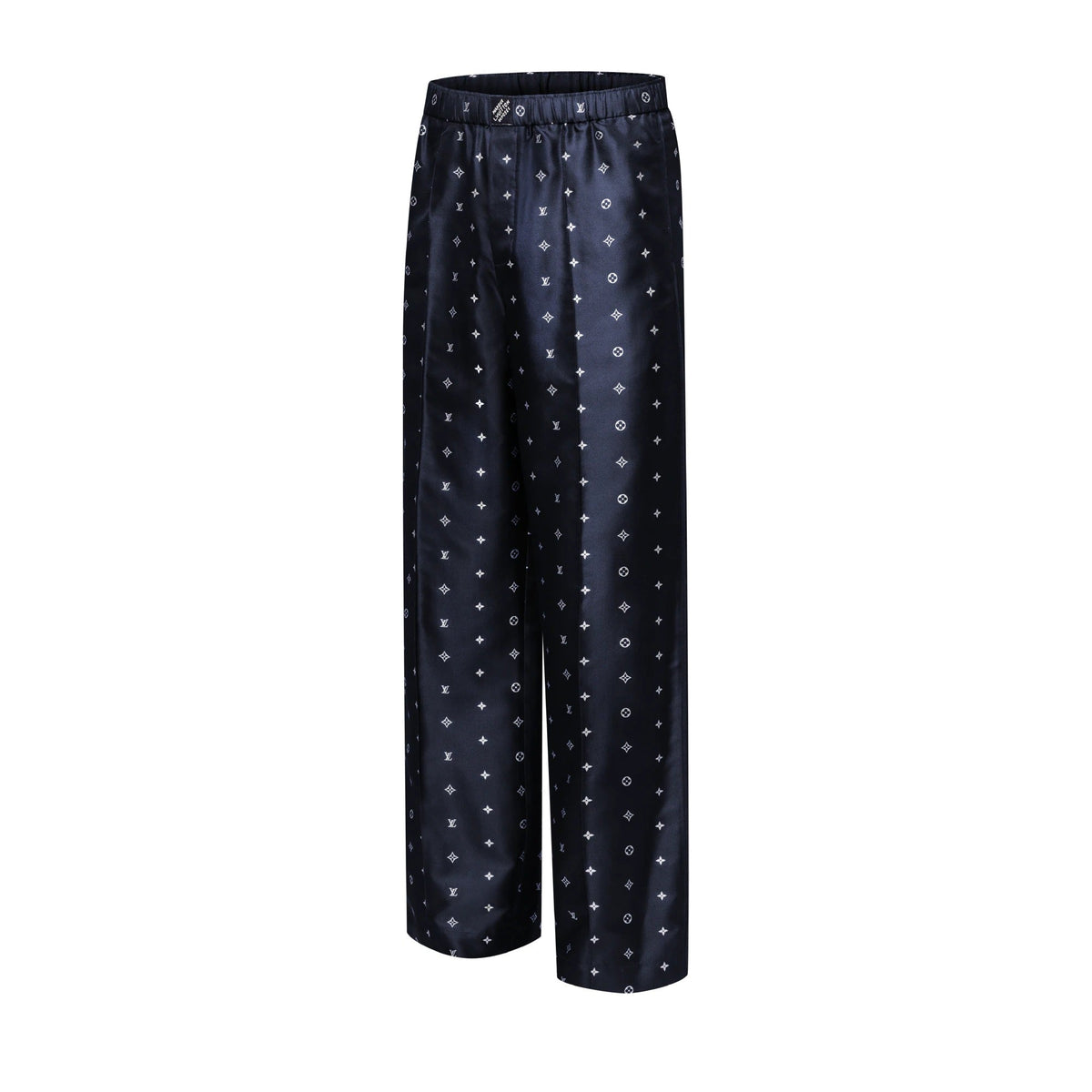 Monogram Silk Pajama Pants