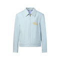 Embroidered Signature Denim Workwear Blouson