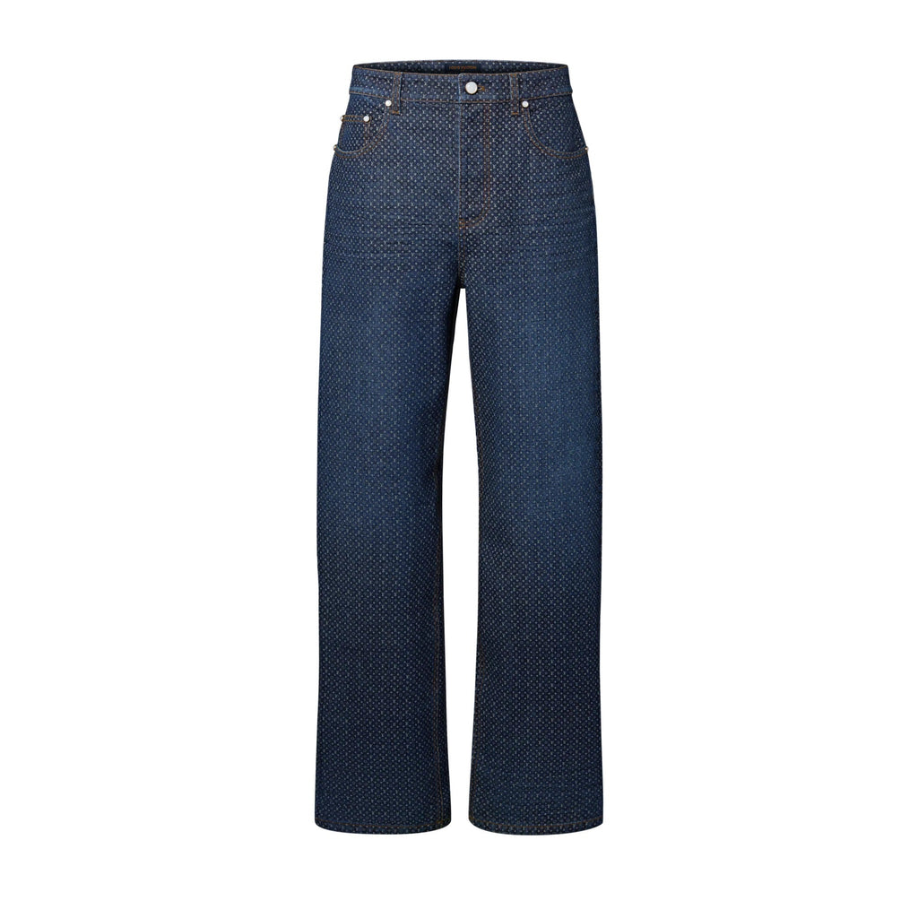 Reflective Nanogram Denim Skate Pants
