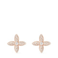 Idylle Blossom Earrings, Rose Gold and Diamonds