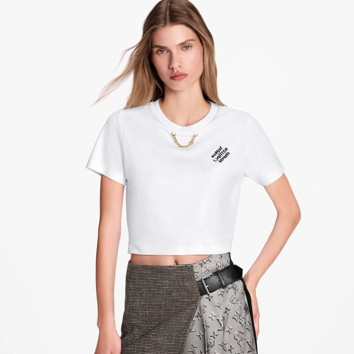 Embroidered Signature T-Shirt