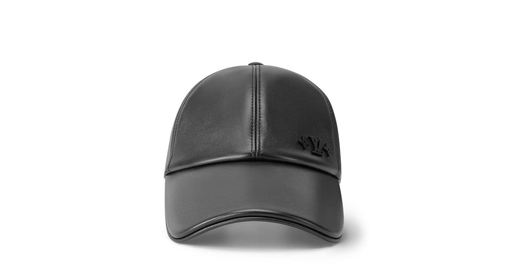 LV Medaillon Leather Cap