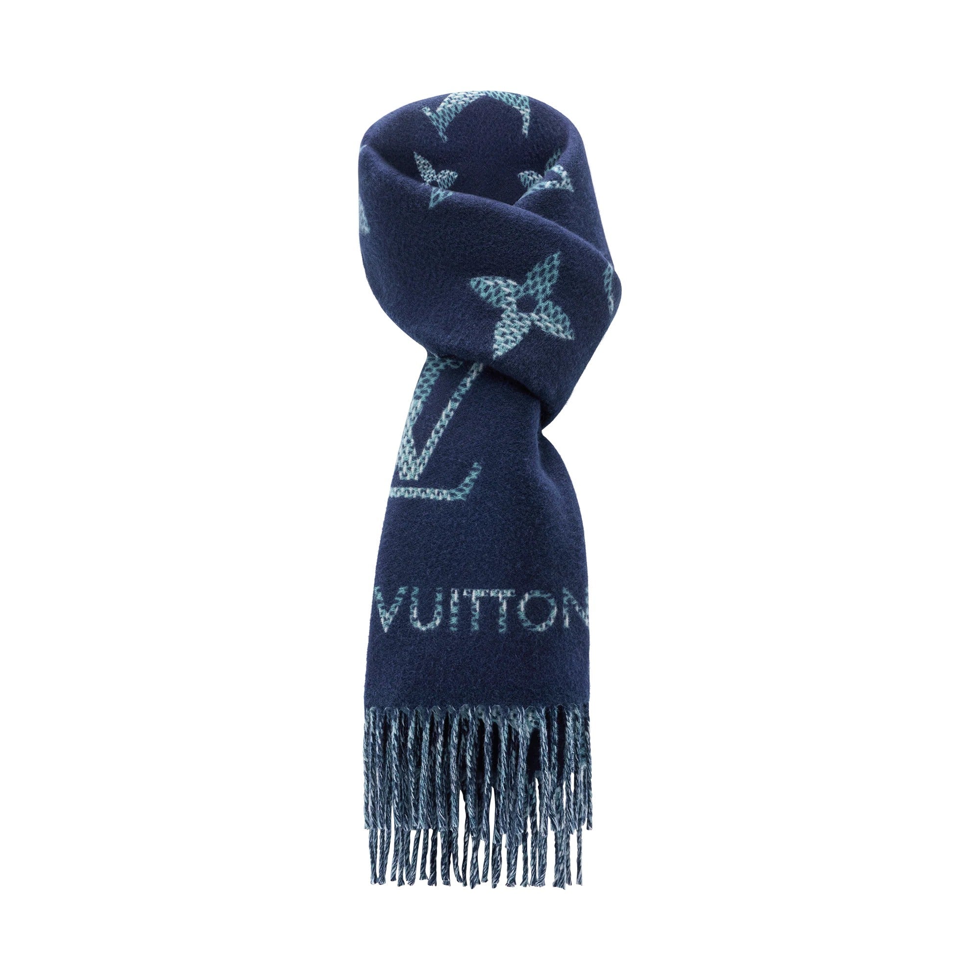 Monogram Check Scarf