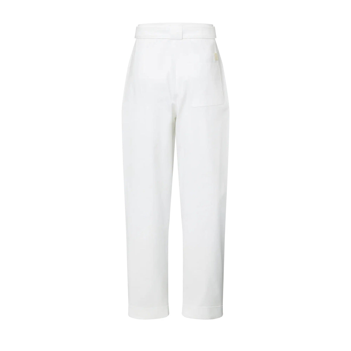 Belted Carrot Pants