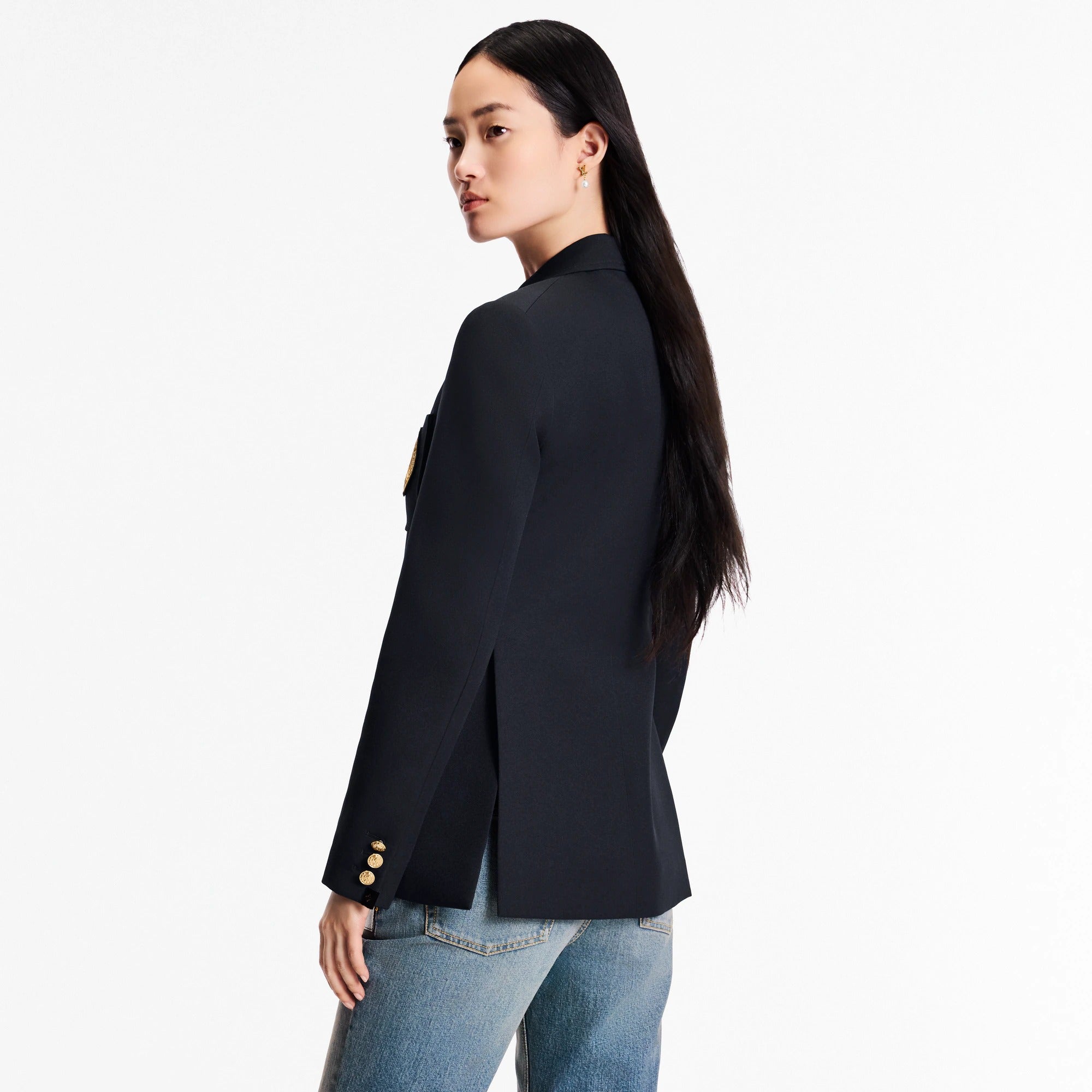 Preppy Wool Blazer
