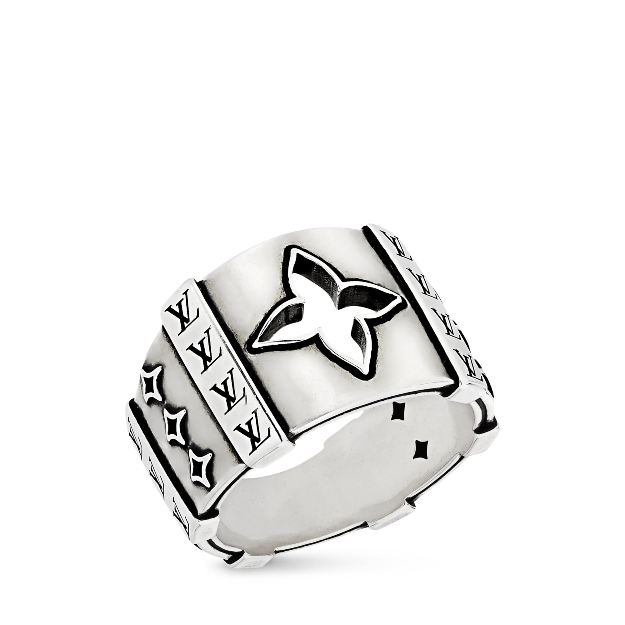 LV Flower XL Ring