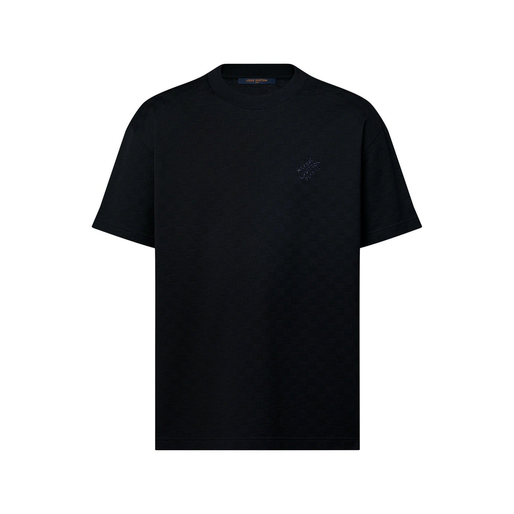 Damier Cotton Pique T-Shirt