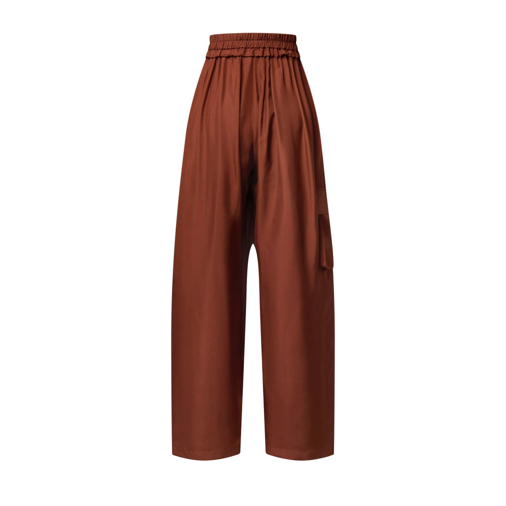 Cargo Pocket Fluid Pants