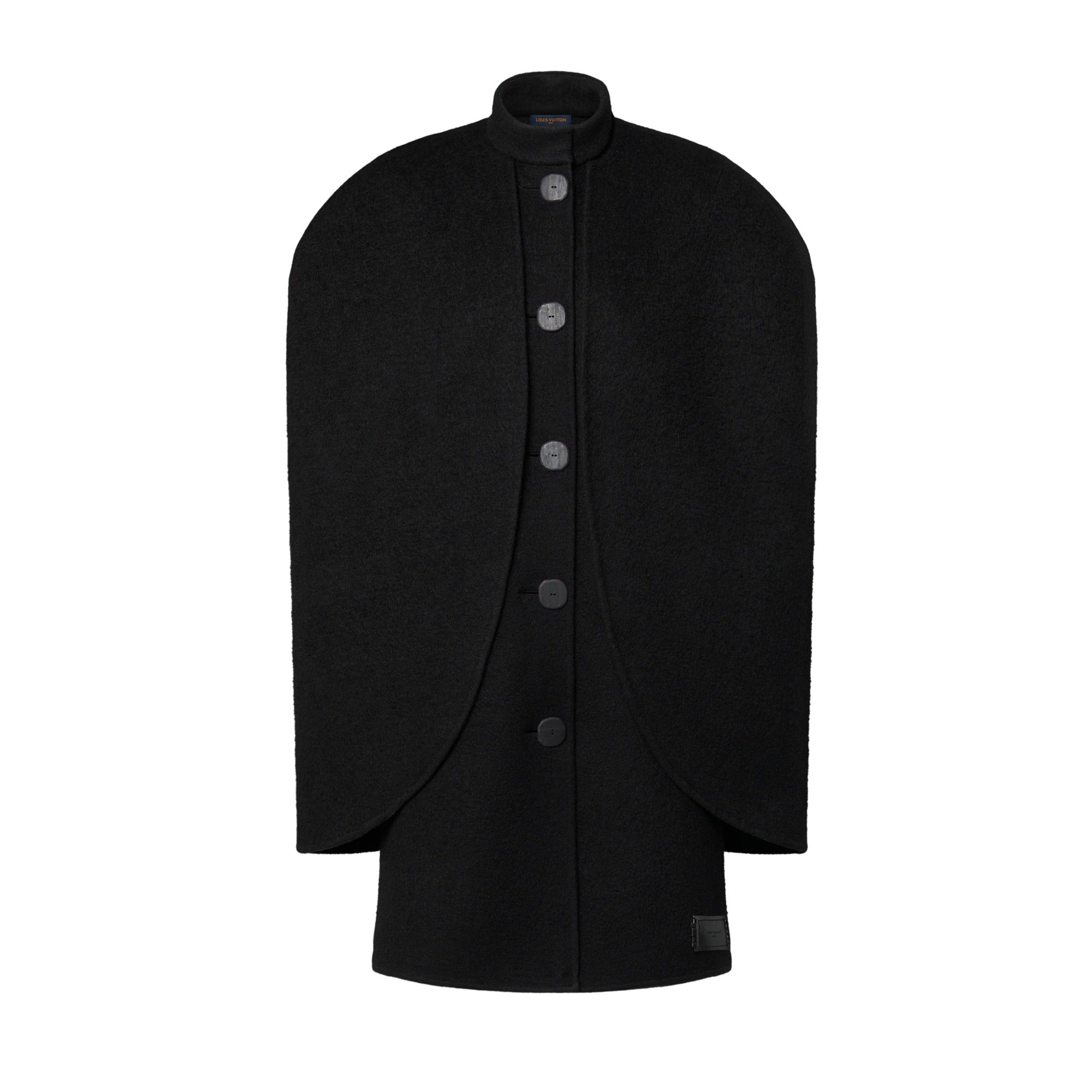 Layered Cape Coat