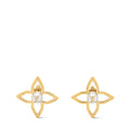 Pearly Flower Stud Earrings
