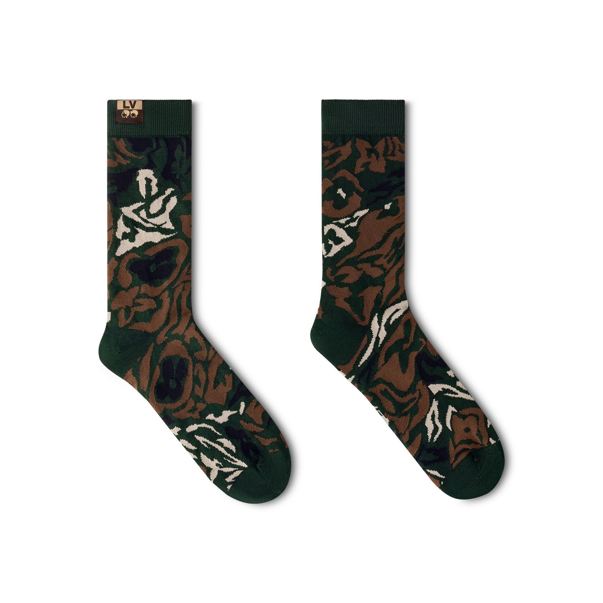 LV Camo Socks