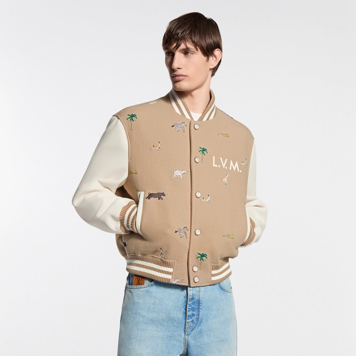 LV x The Darjeeling Limited Embroidered Varsity Blouson