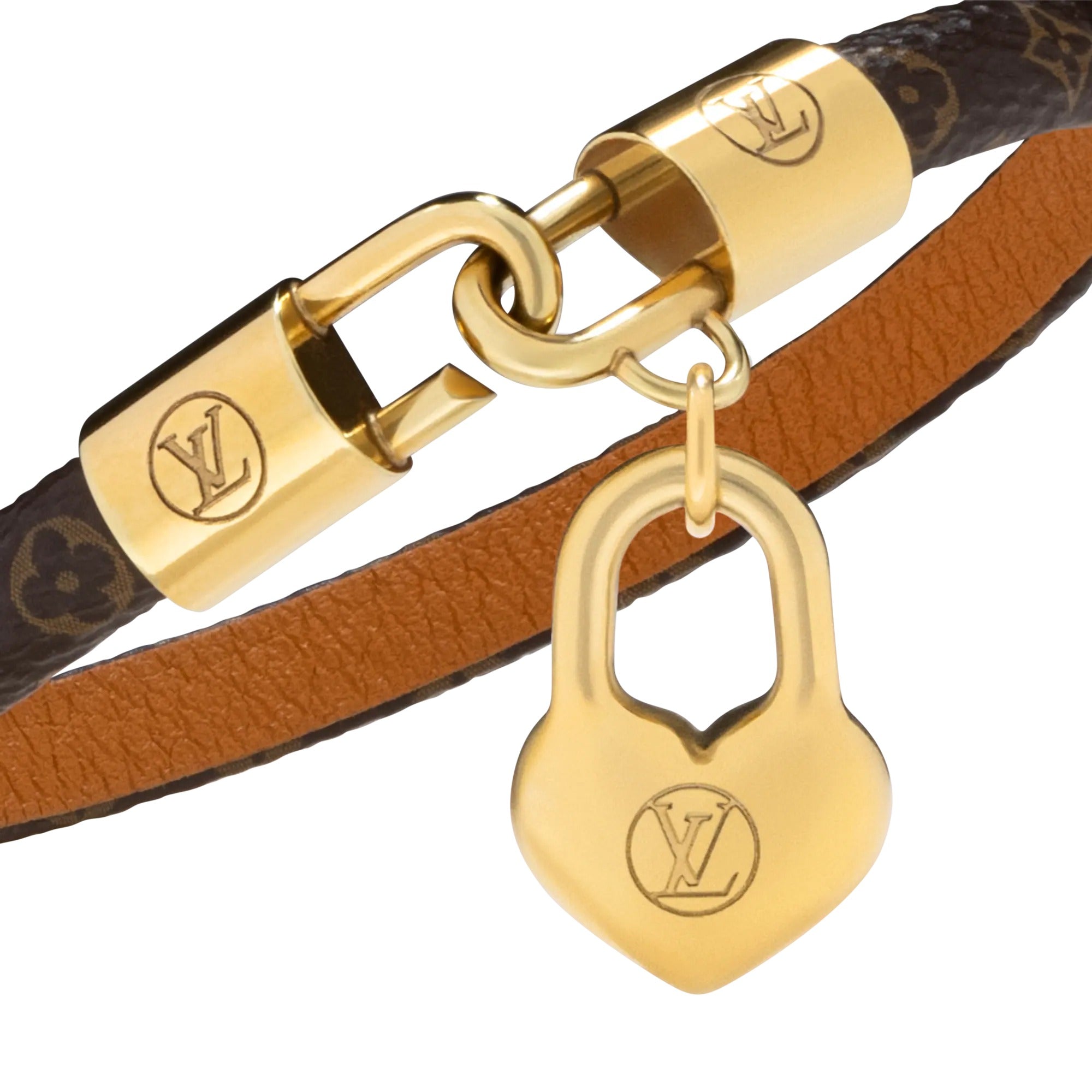 Crazy In Lock Charm Bracelet