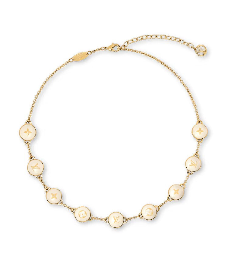 LV Pearly Confetti Necklace