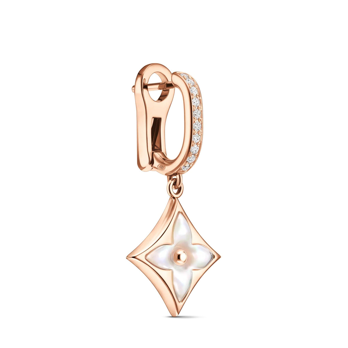 Color Blossom BB Star Sleeper, Pink Gold, White Mother-of-Pearl and Diamonds - per unit