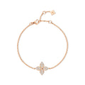 Idylle Blossom Bracelet, Pink Gold And Diamonds