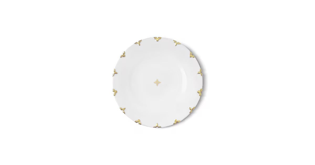 Flower Crown Set of 2 Dessert Plates