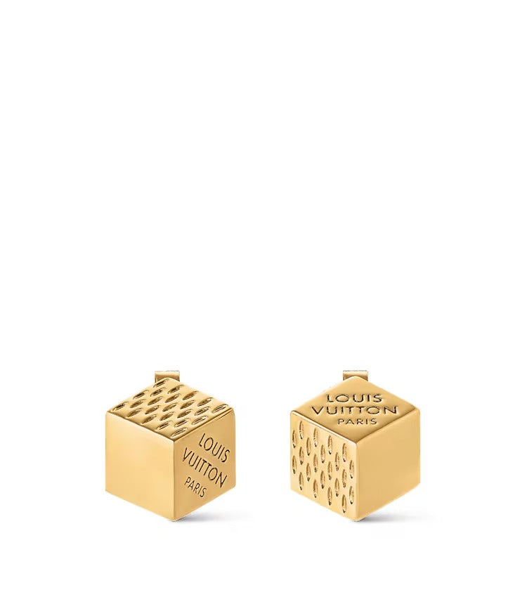 LV Cube Earrings