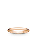 LV Diamonds 2.5mm Band, Pink Gold