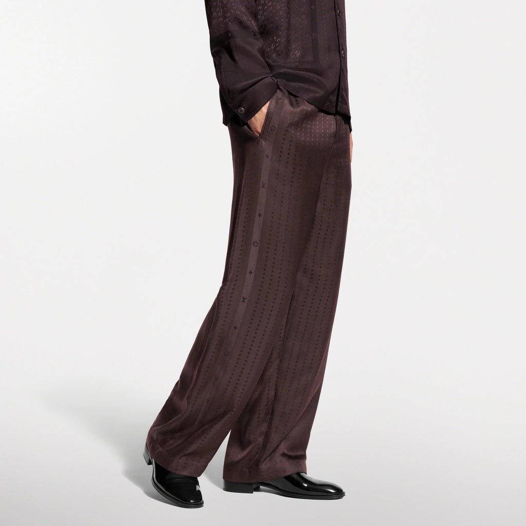 Scarf Silk Pajama Pants