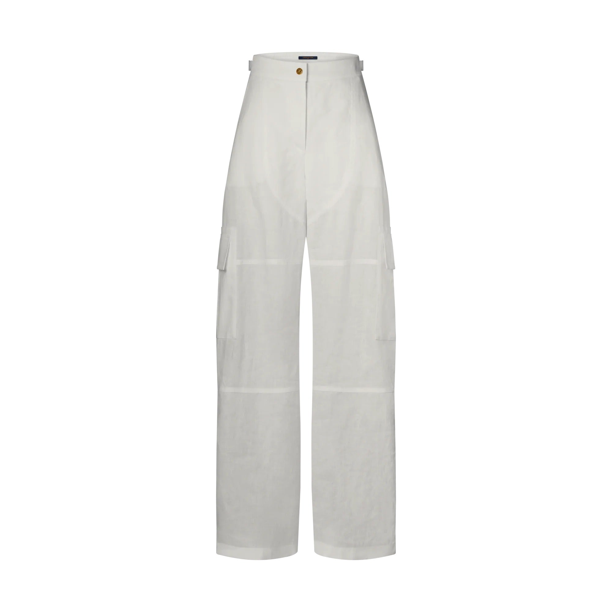 Linen Cargo Pants