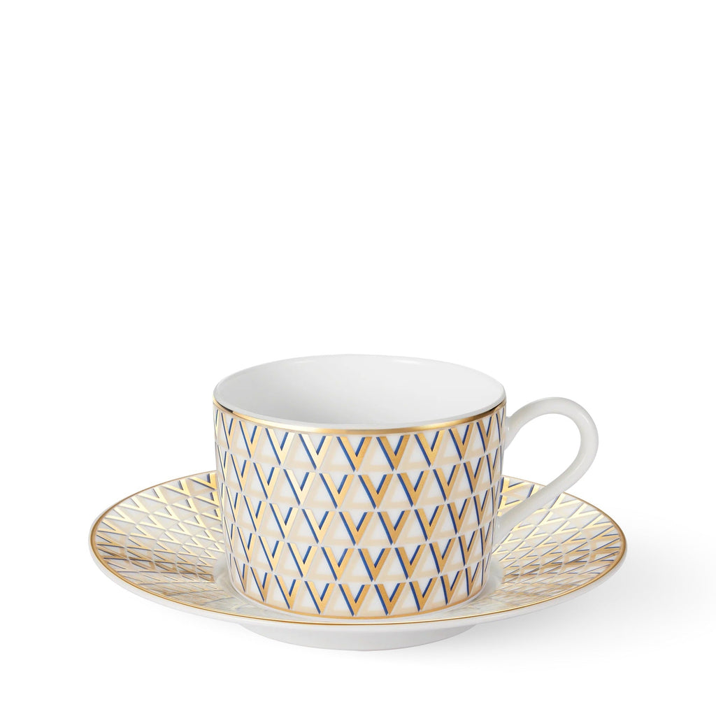 Splendor Set of 2 Teacups and Saucers