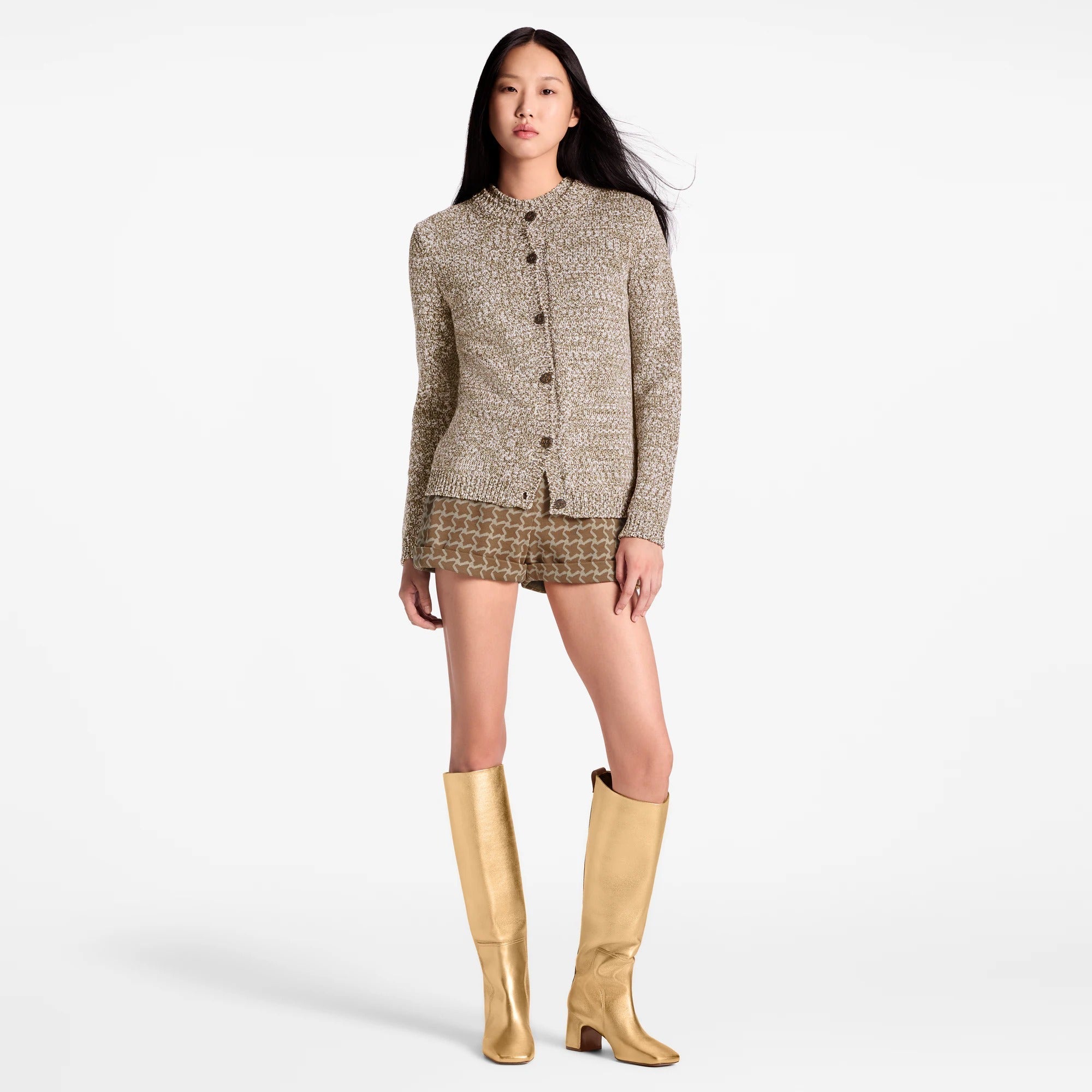 Tweed Knit Cardigan