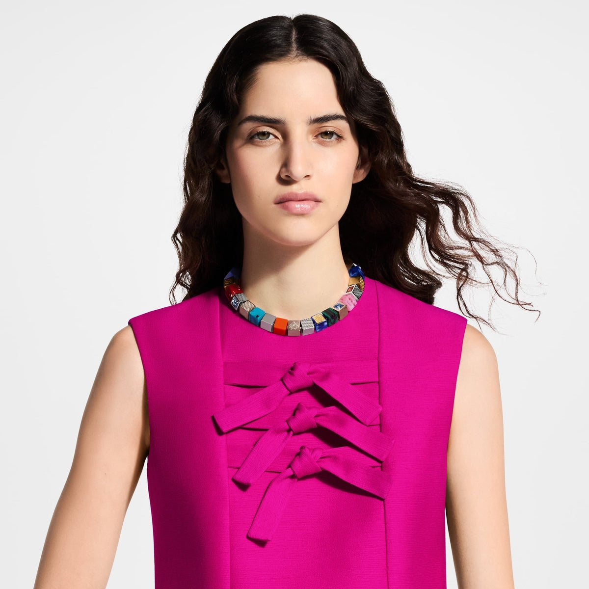 Bow Detail Mini Dress