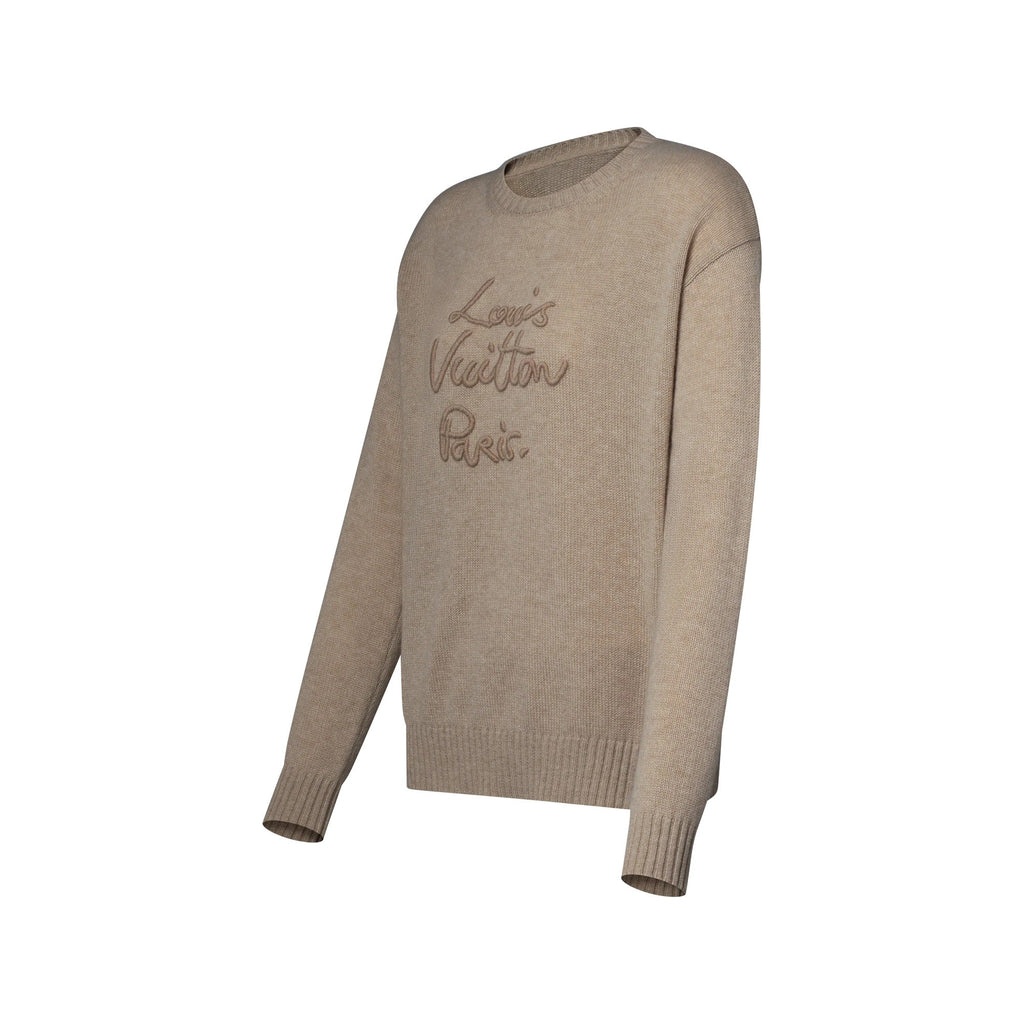 Cursive Signature Pullover