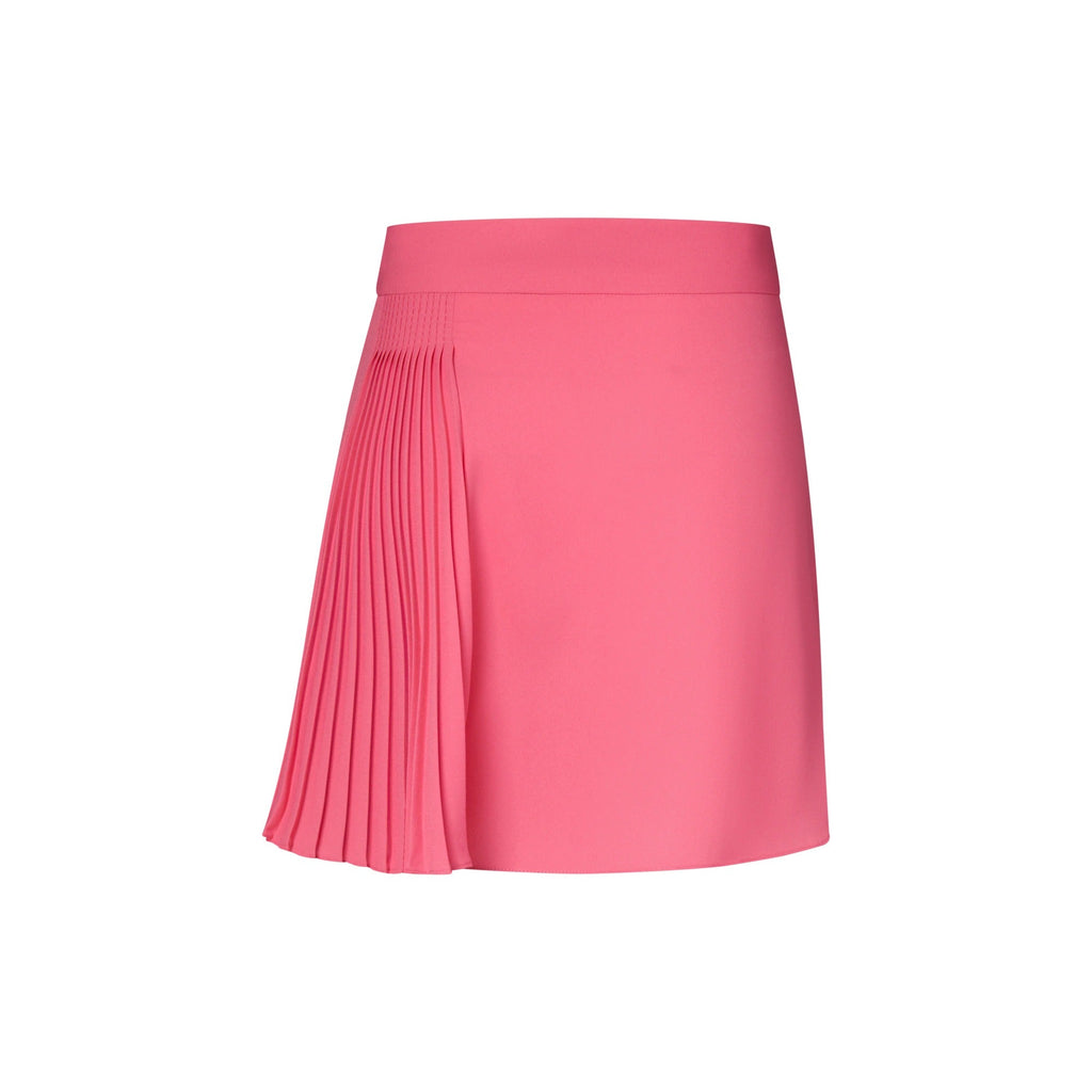 Pleat Accent Skirt