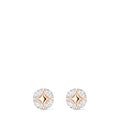 Galaxie Ear Studs, Rose Gold and Diamonds