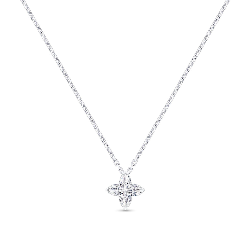 LV Diamonds Pendant, LV Monogram Star cut