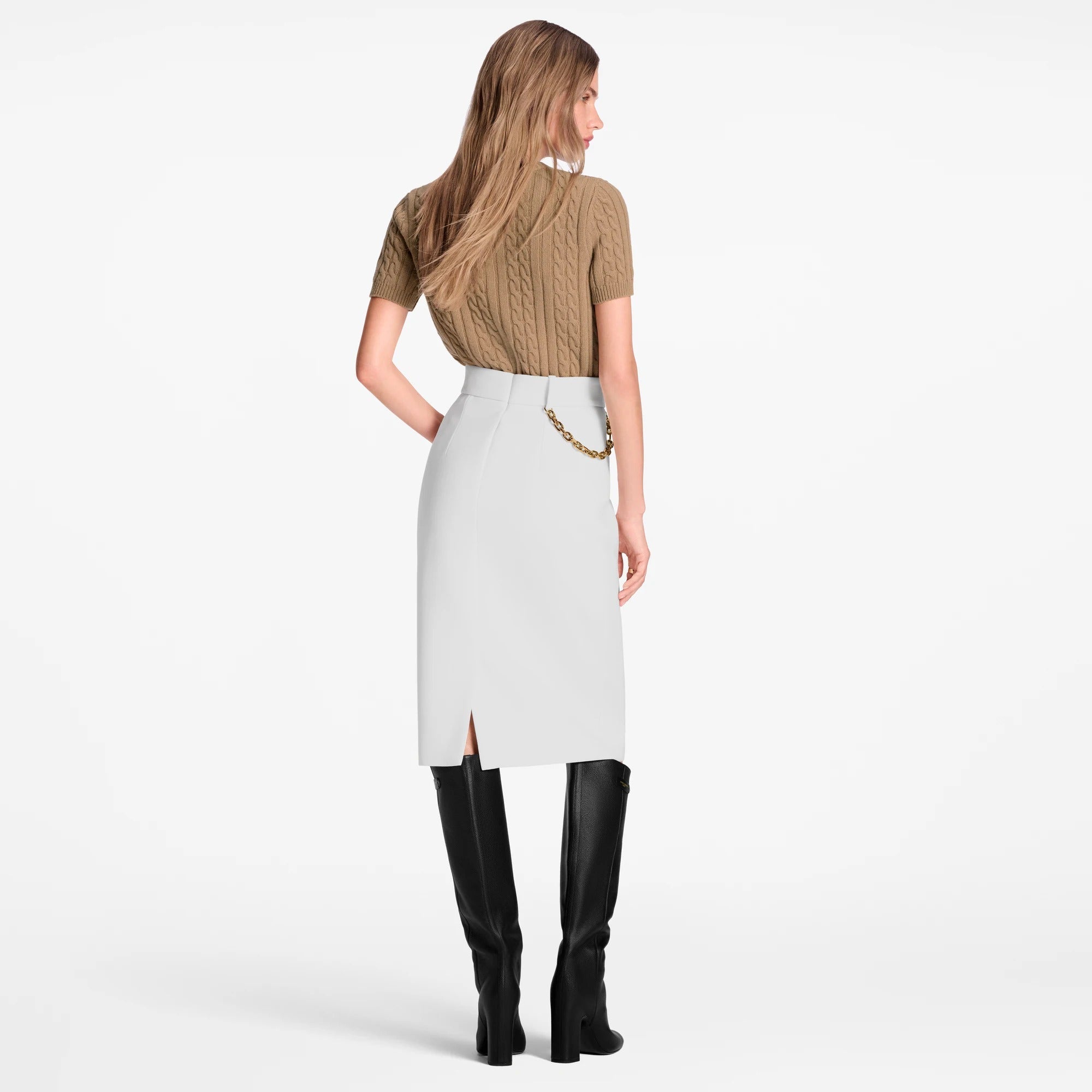 LV Chain Skirt