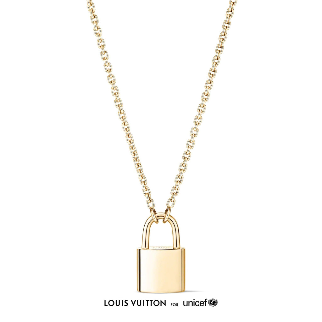 Silver Lockit Exclusive Gold Edition Pendant, Yellow Gold