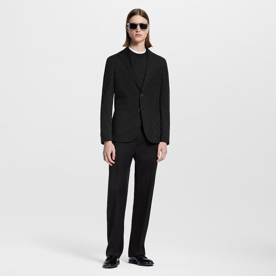 Monogram Single-Breasted Napolitana Jacket