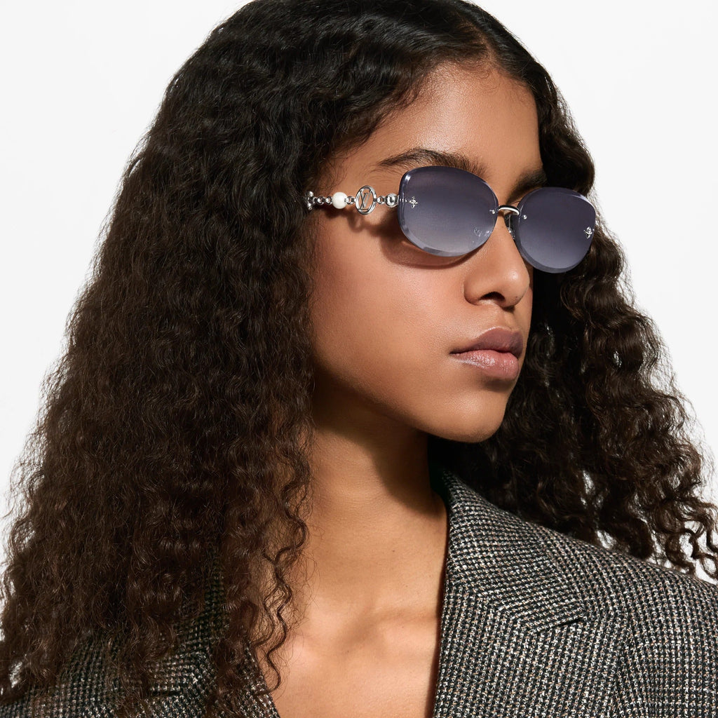 LV Jewel Pearl Oval Sunglasses