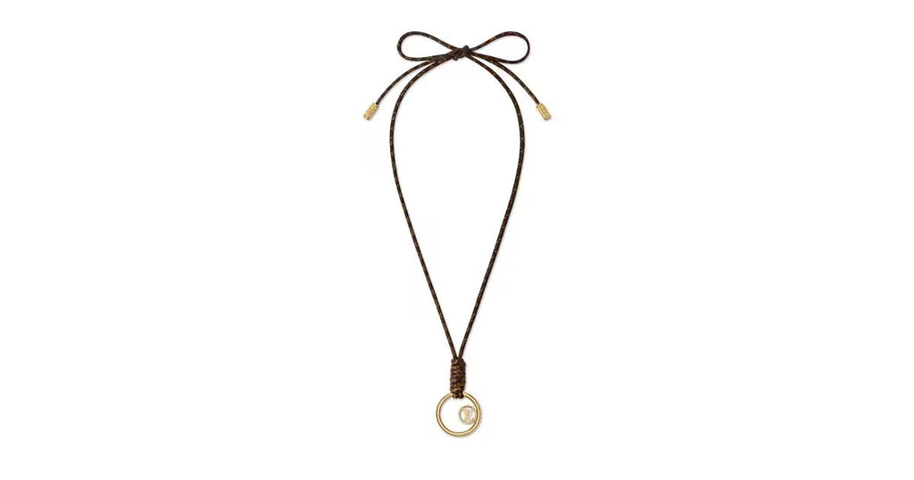 LV Loop Charm Cordon Necklace