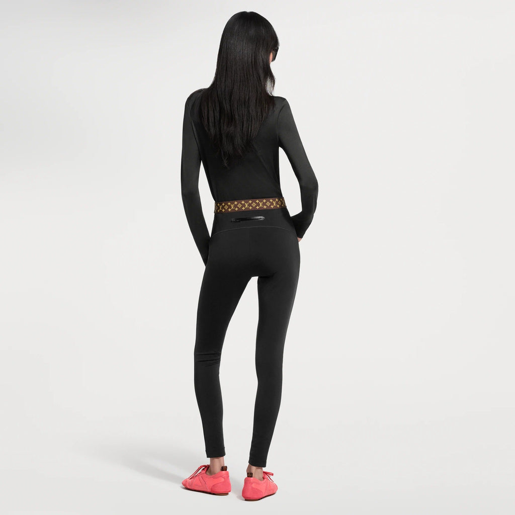 Monogram Accent Leggings