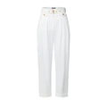 Belted Carrot Pants