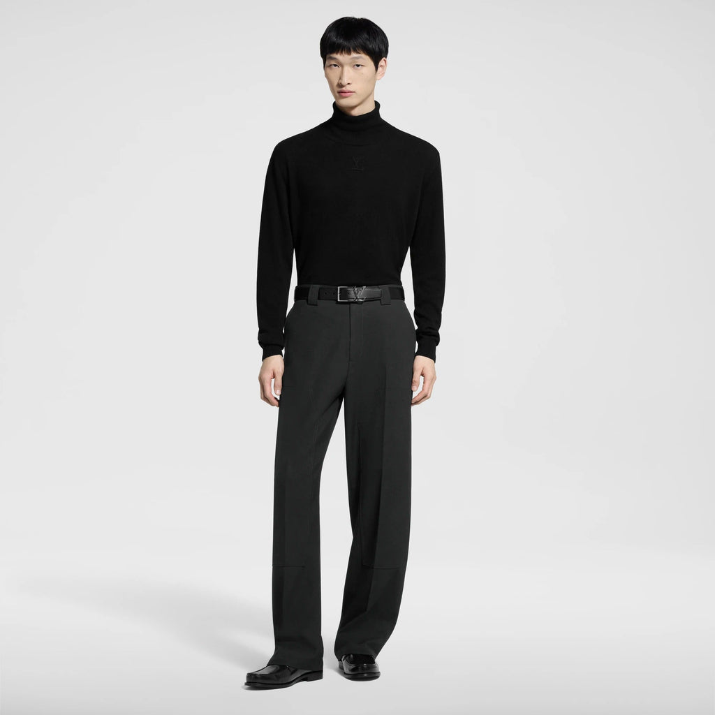LVSE LV Embossed Turtle Neck
