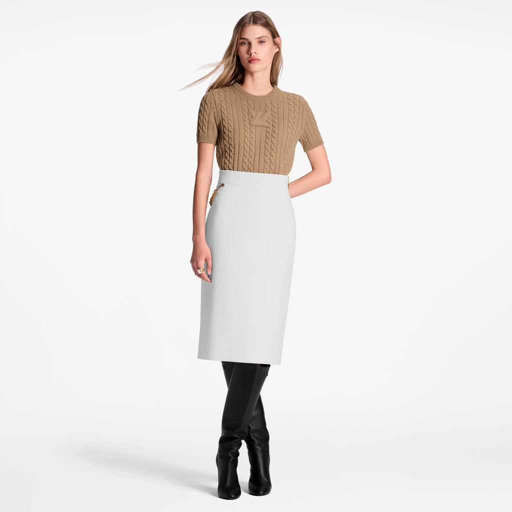 LV Chain Skirt